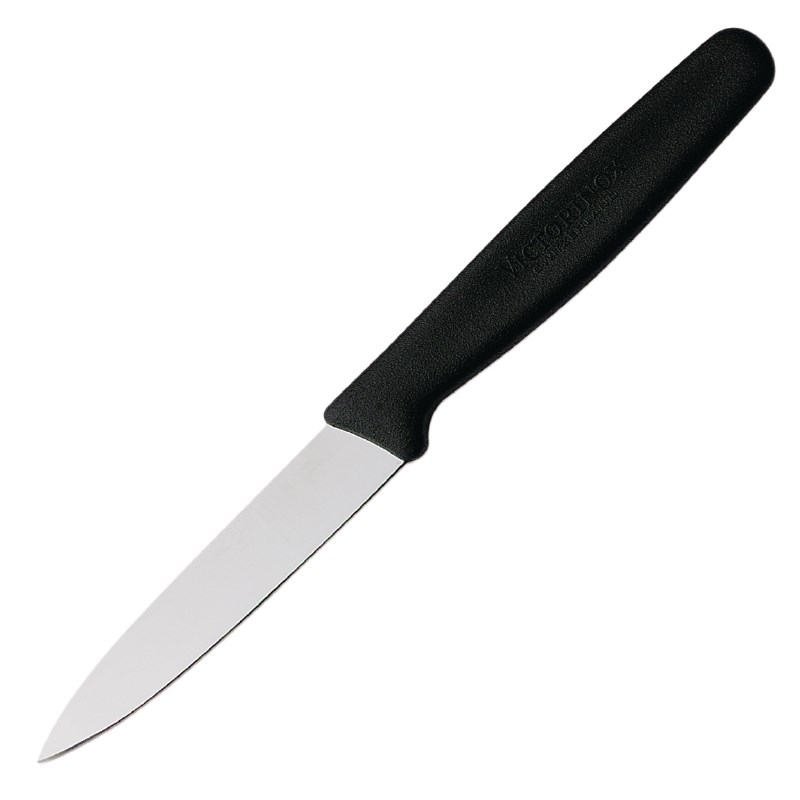 Victorinox Schälmesser 7,5cm - schwarz